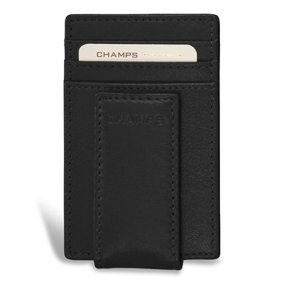 Shop Bentley Black Champs Onyx Leather Mag Card Case in Canada at only $34.99 1st look