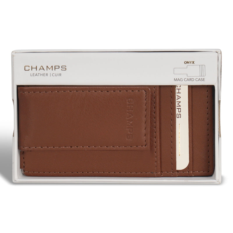 
        Shop Bentley Brown Champs Onyx Leather Mag Card Case in Canada at only $34.99 12th look
      