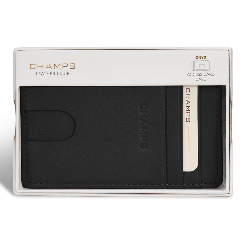 
        Shop Bentley Noir Étui à cartes en cuir avec accès rapide Champs Onyx in Canada at only $29.99 5th look
      