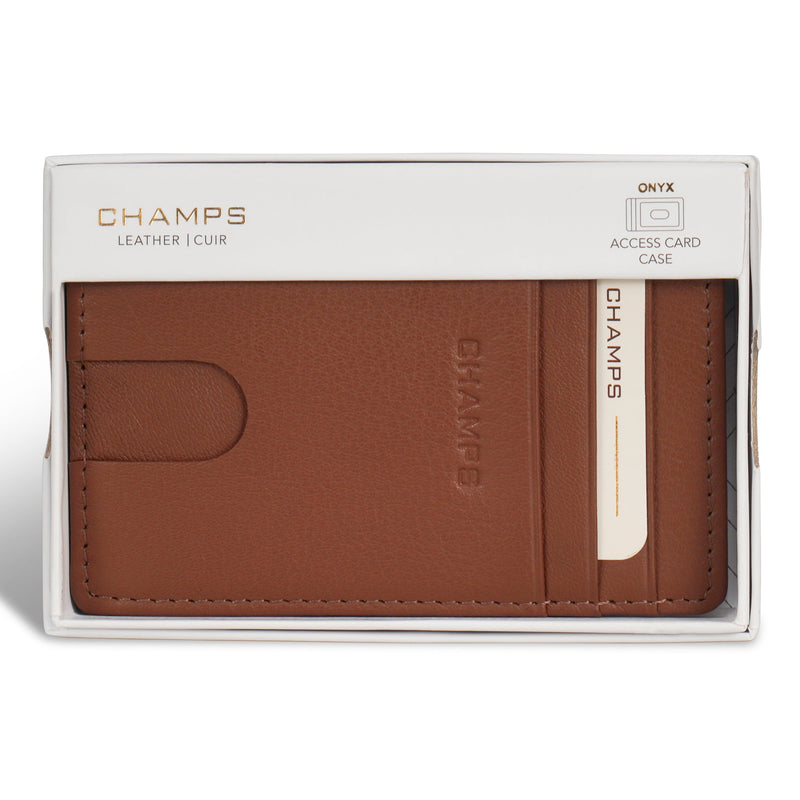
        Shop Bentley Brun Étui à cartes en cuir avec accès rapide Champs Onyx in Canada at only $29.99 10th look
      