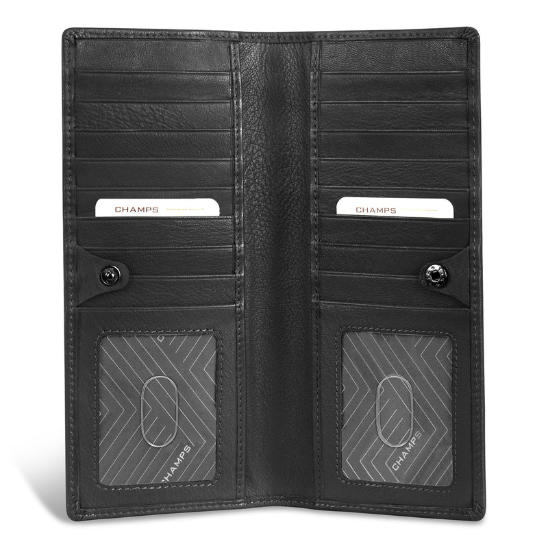 
        Shop Bentley Black Champs Onyx Leather Breast Wallet in Canada at only $39.99 3rd look
      