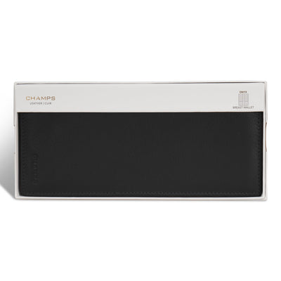 Shop Bentley Black Champs Onyx Leather Breast Wallet in Canada at only $39.99 4th look