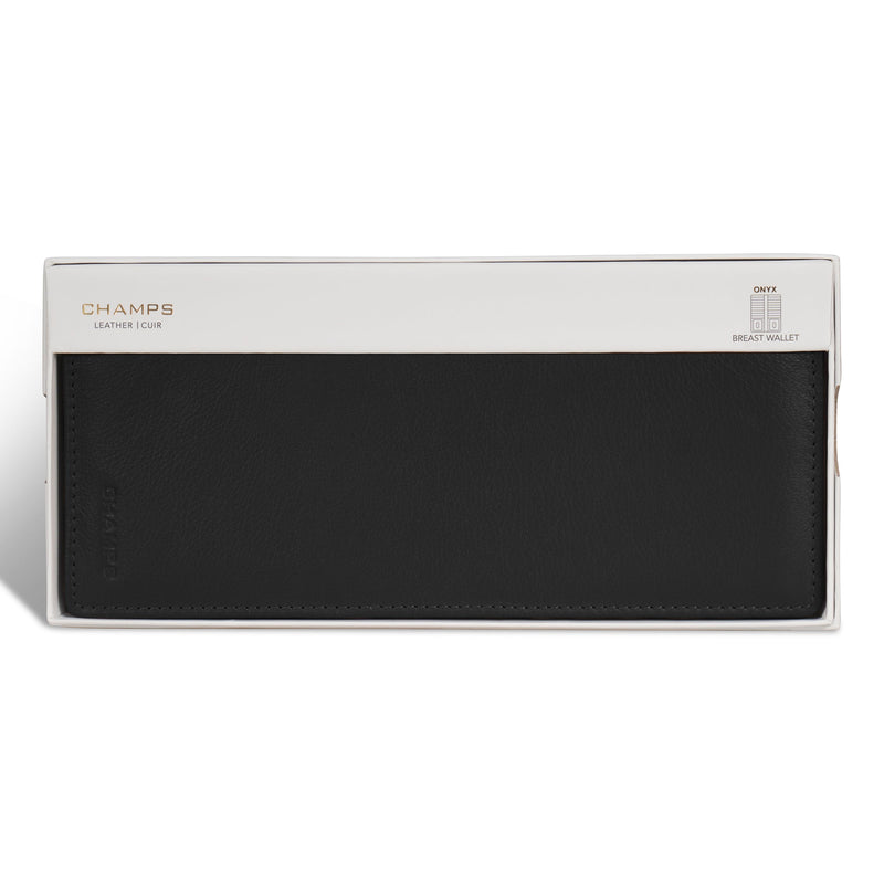 
        Shop Bentley Black Champs Onyx Leather Breast Wallet in Canada at only $39.99 4th look
      