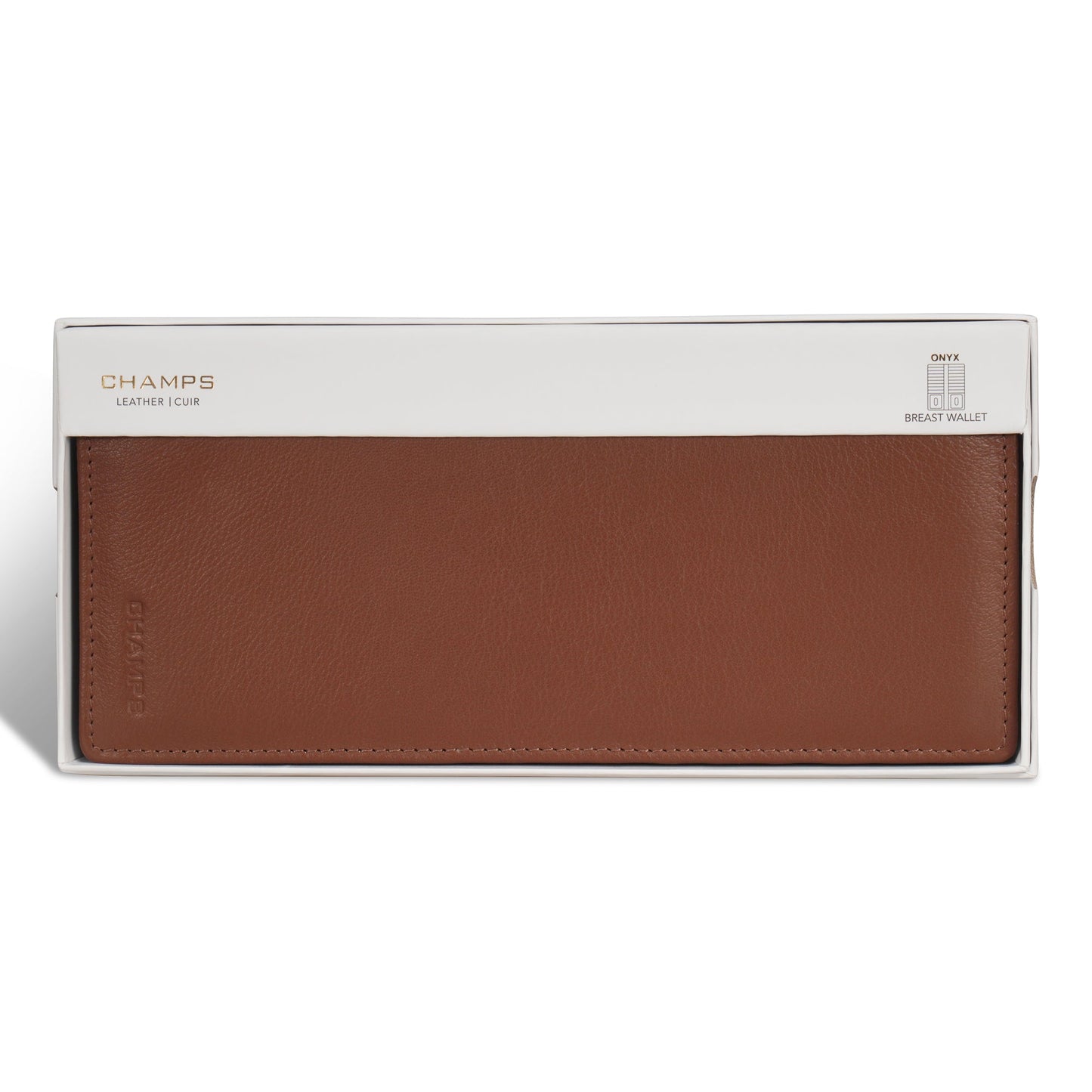 Champs Onyx Leather Breast Wallet