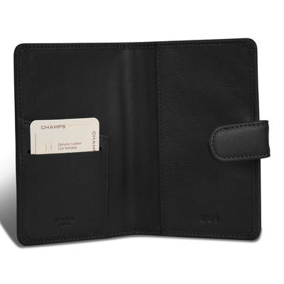 Shop Bentley Noir Étui à passeport en cuir Champs Onyx in Canada at only $39.99 3rd look