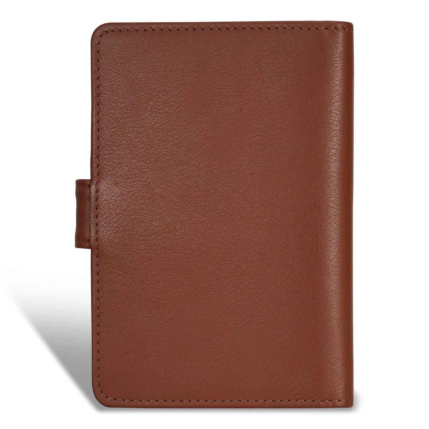 Étui à passeport en cuir Champs Onyx