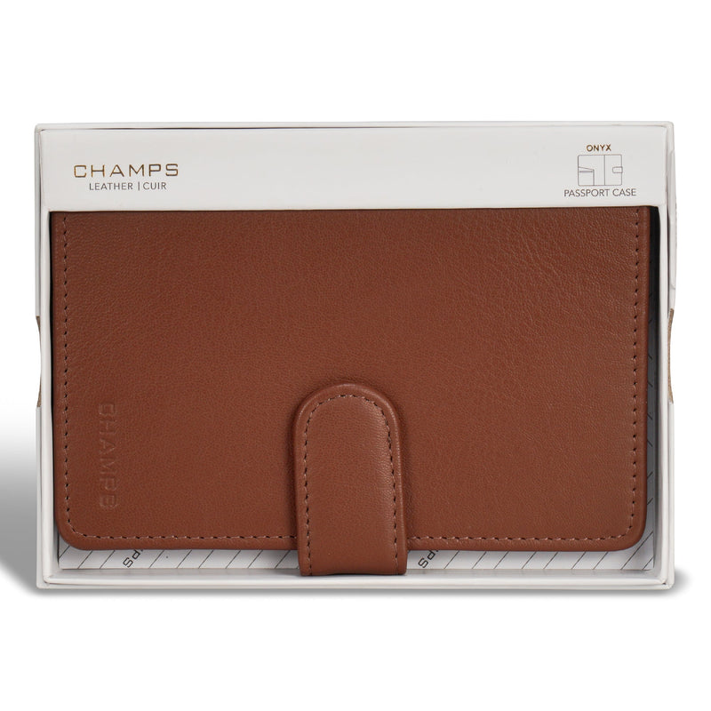 
        Shop Bentley Brun Étui à passeport en cuir Champs Onyx in Canada at only $39.99 10th look
      
