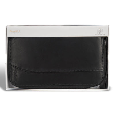 Shop Bentley Noir Étui multi-passeports en cuir Champs Onyx in Canada at only $49.99 7th look