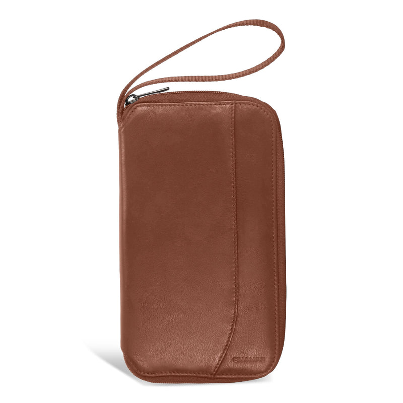 
        Shop Bentley Brun Étui multi-passeports en cuir Champs Onyx in Canada at only $49.99 8th look
      