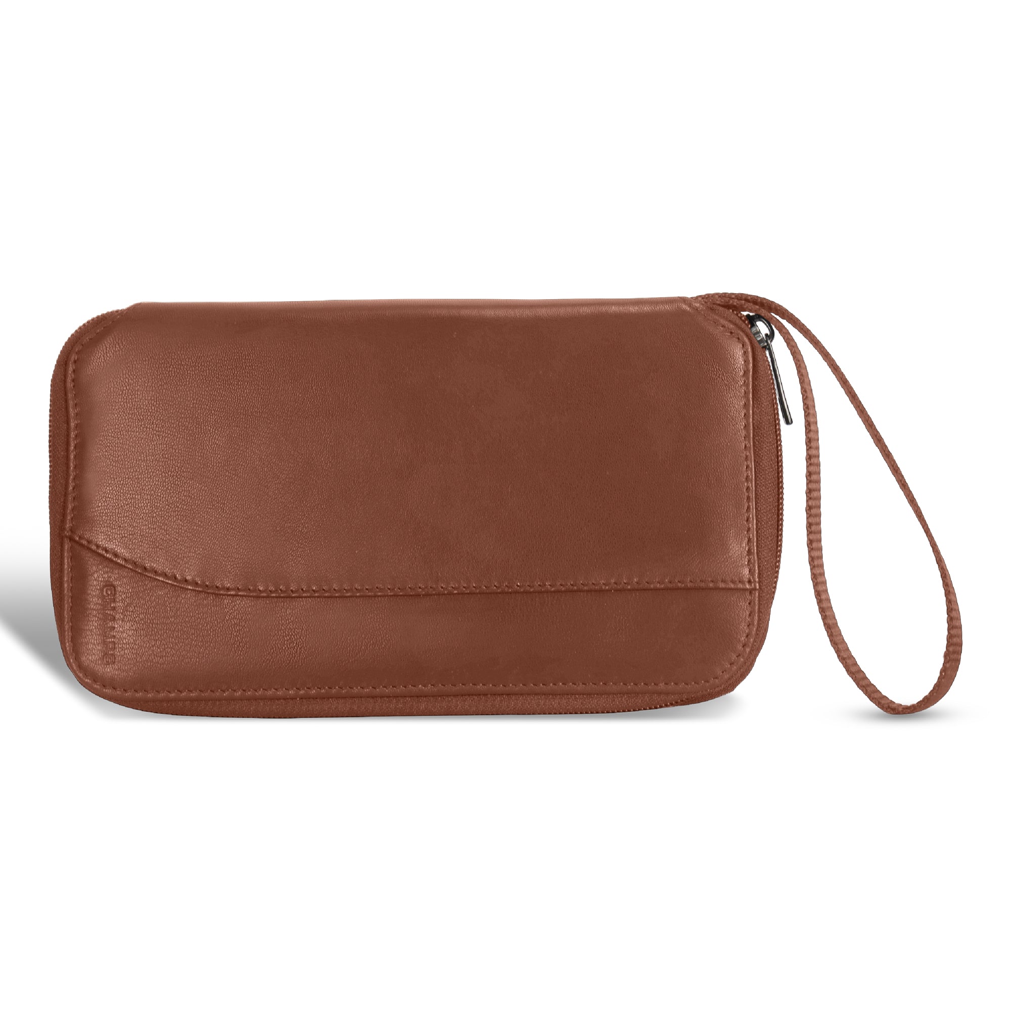 Shop Bentley Brun Étui multi-passeports en cuir Champs Onyx in Canada at only $49.99 9th look