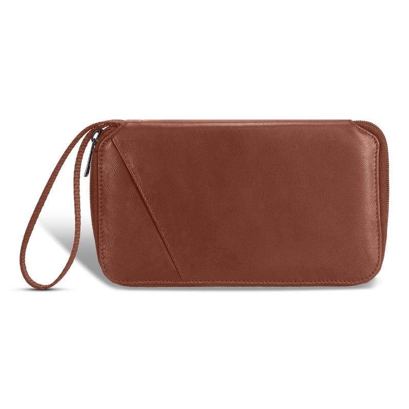 
        Shop Bentley Brun Étui multi-passeports en cuir Champs Onyx in Canada at only $49.99 10th look
      