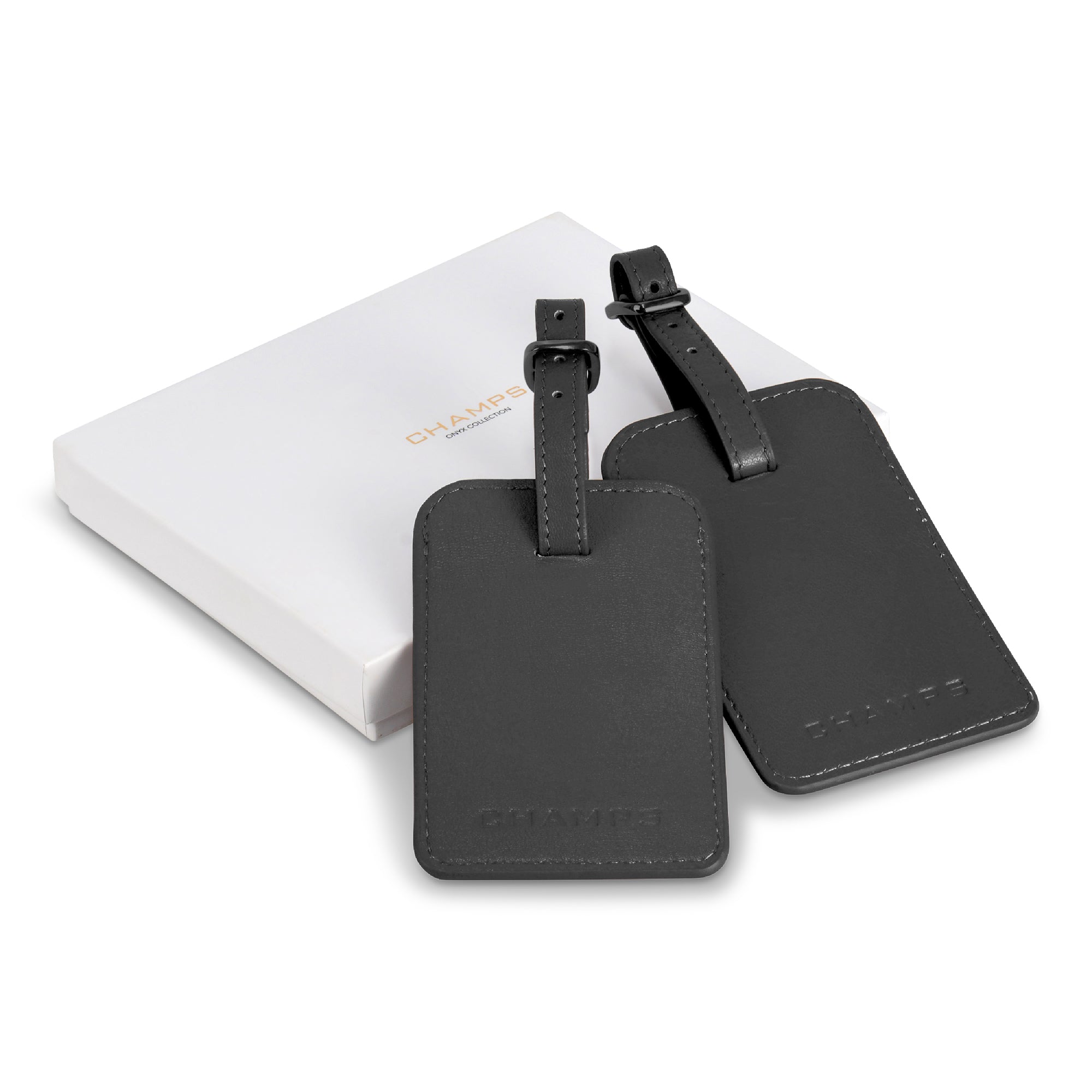 Shop Bentley Noir Étiquettes à bagage en cuir Champs Onyx in Canada at only $24.99 3rd look