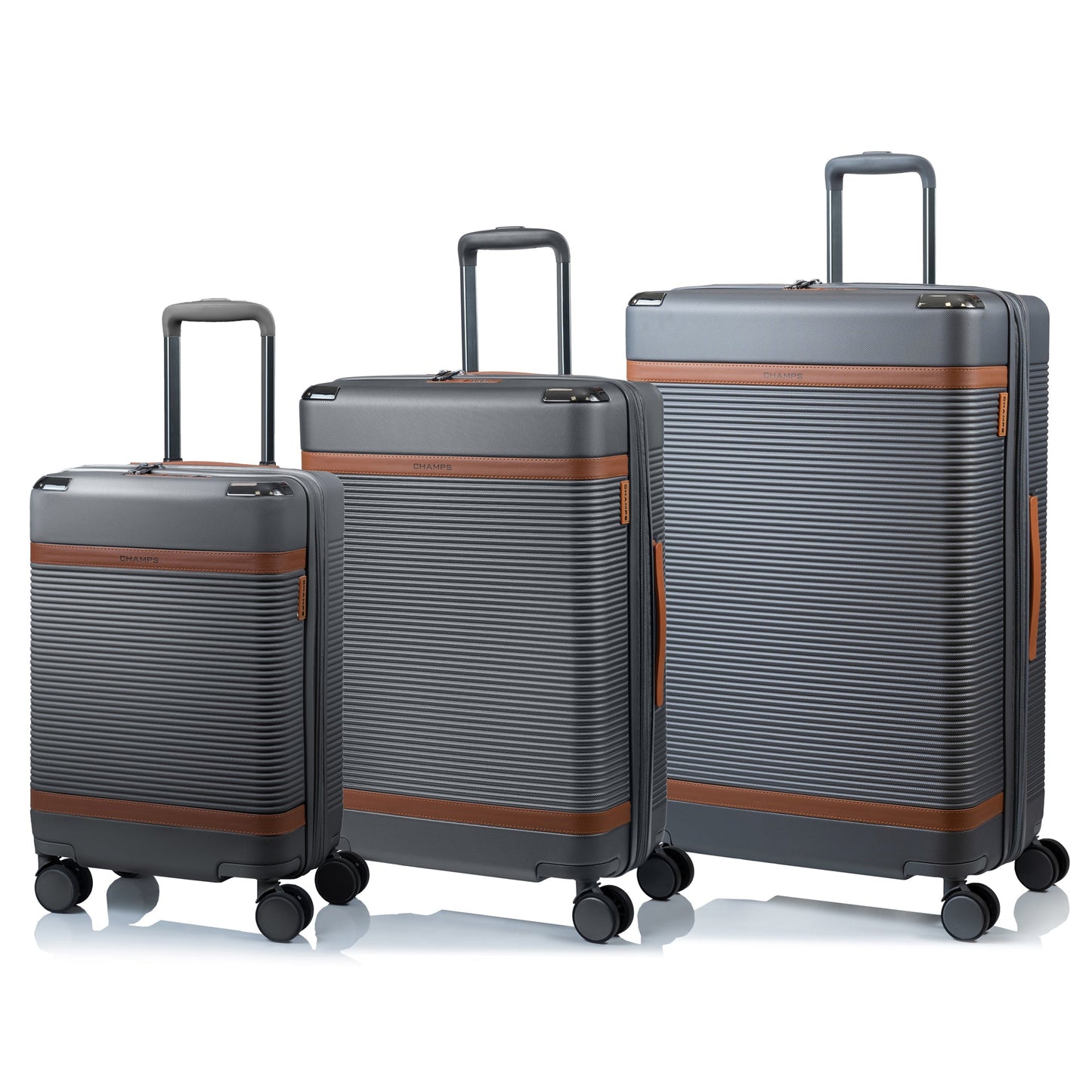 Ensemble de 3 valises Champs Vintage III