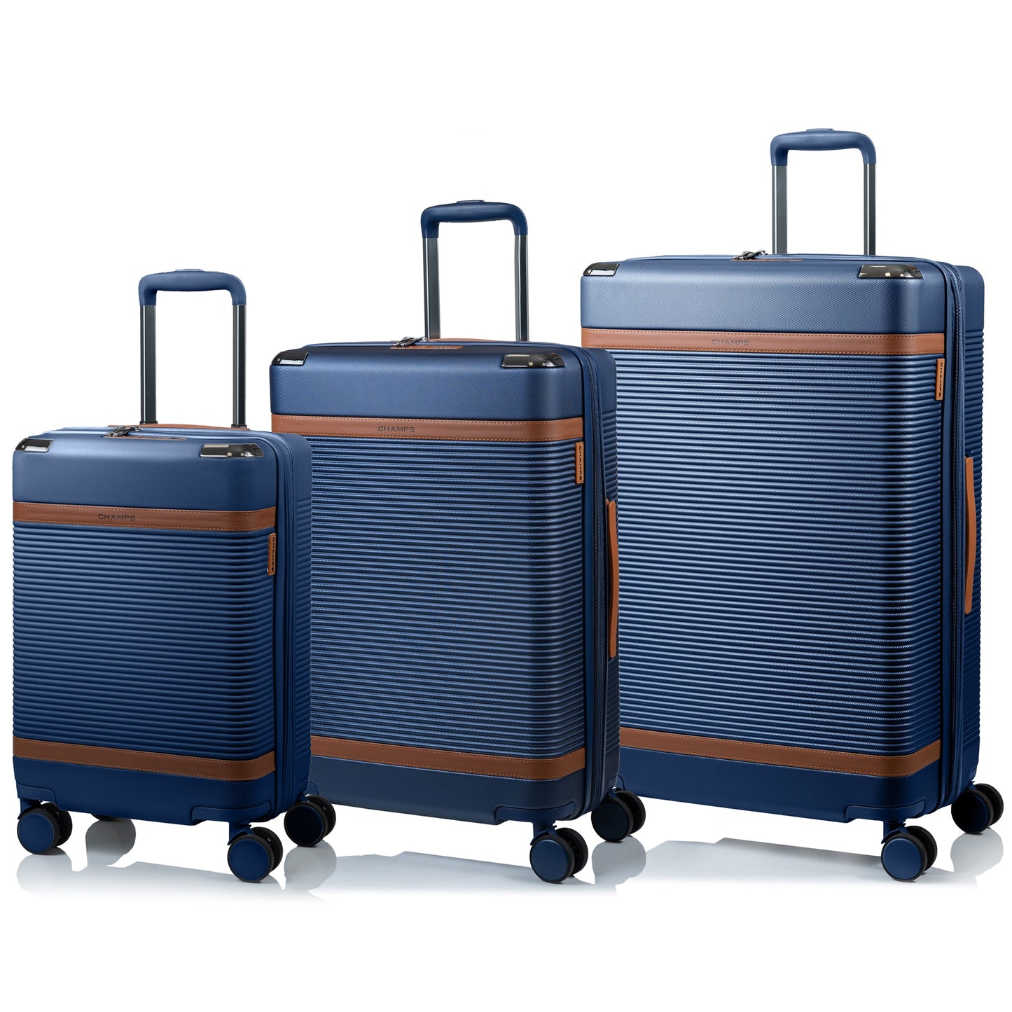 Ensemble de 3 valises Champs Vintage III