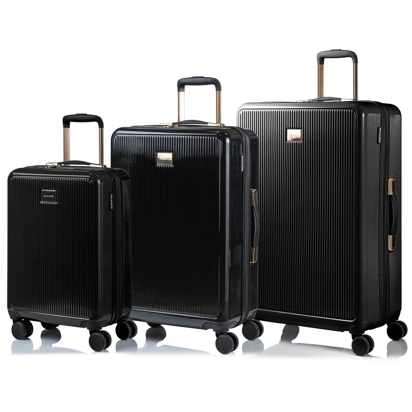 Ensemble de 3 valises Champs Luxe