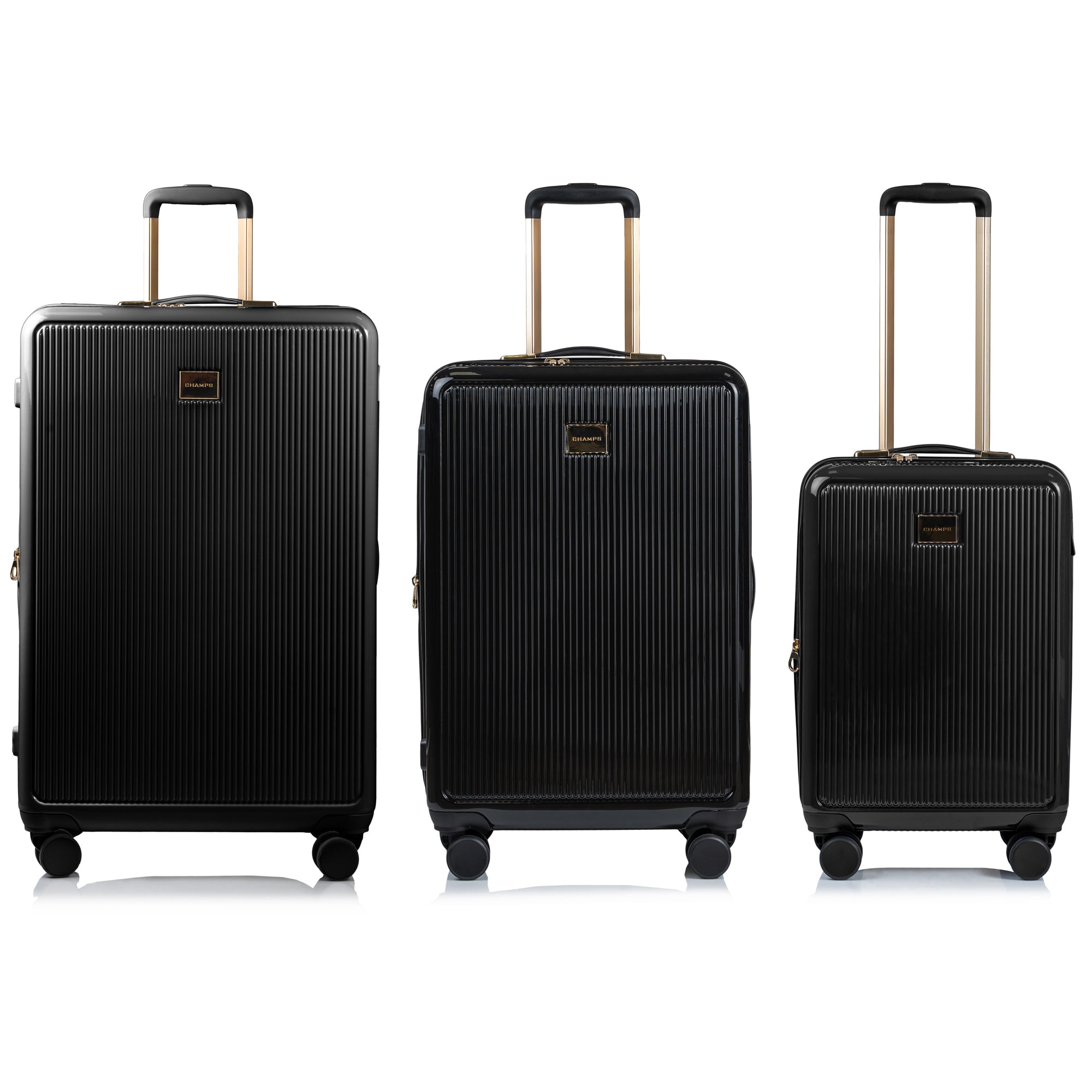 Shop Bentley Noir Ensemble de 3 valises Champs Luxe in Canada at only $349.99 14th look