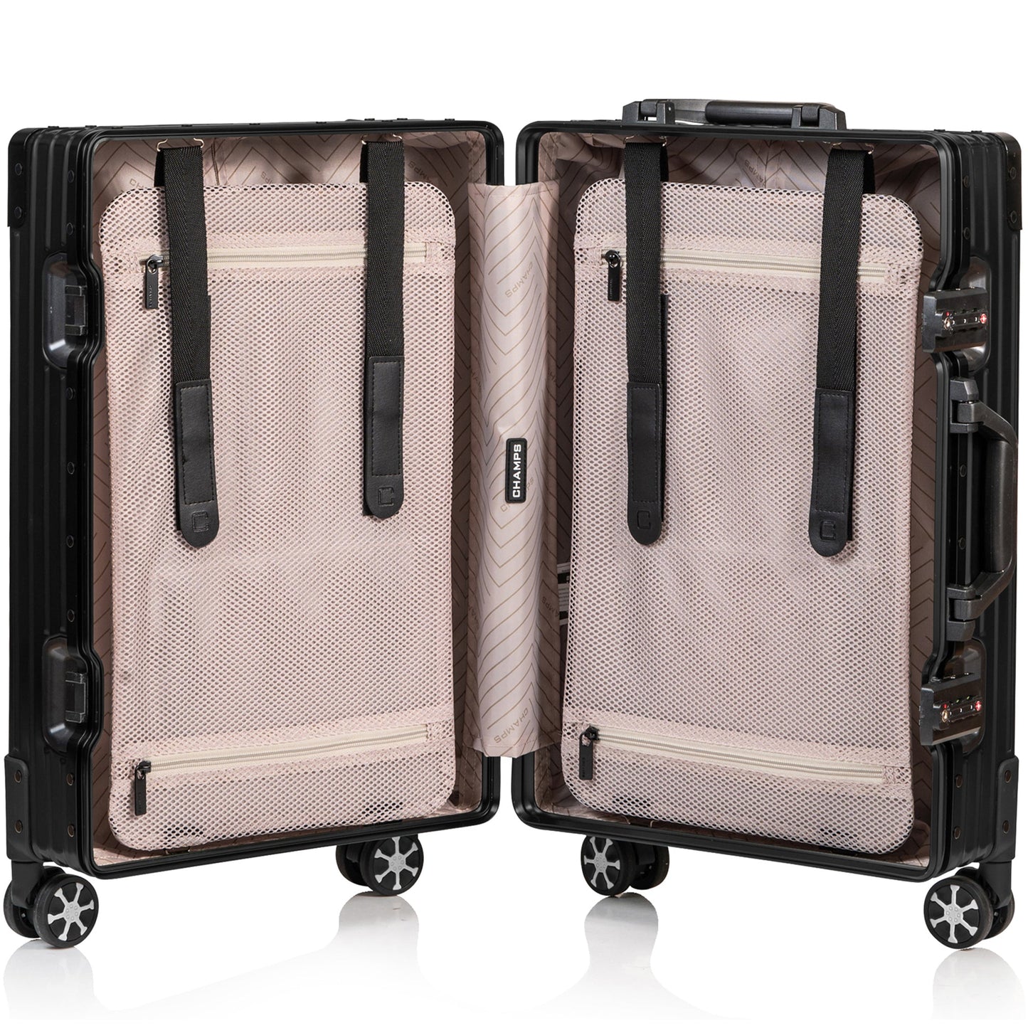 Valise de cabine en aluminium Champs Elite