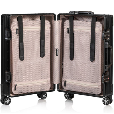 Shop Bentley Noir Valise de cabine en aluminium Champs Elite in Canada at only $249.99 8th look