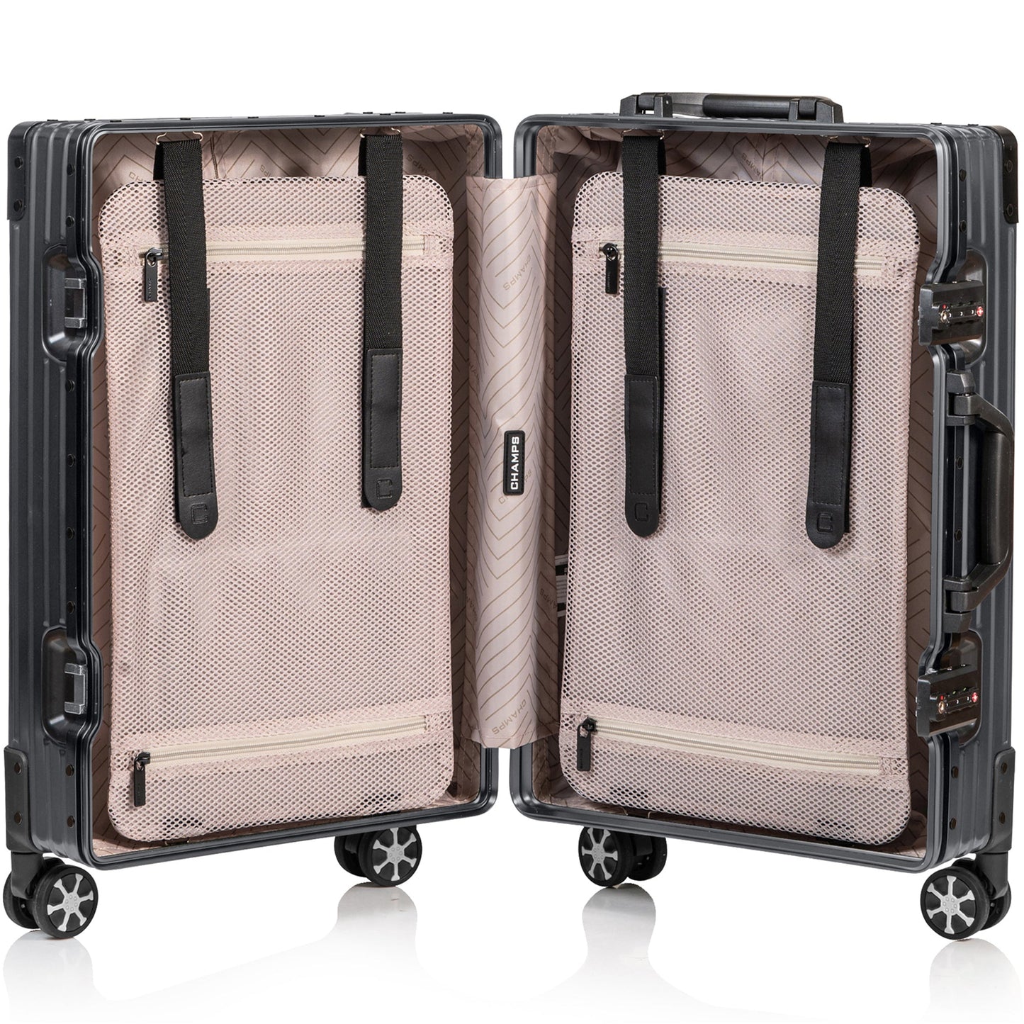 Valise de cabine en aluminium Champs Elite