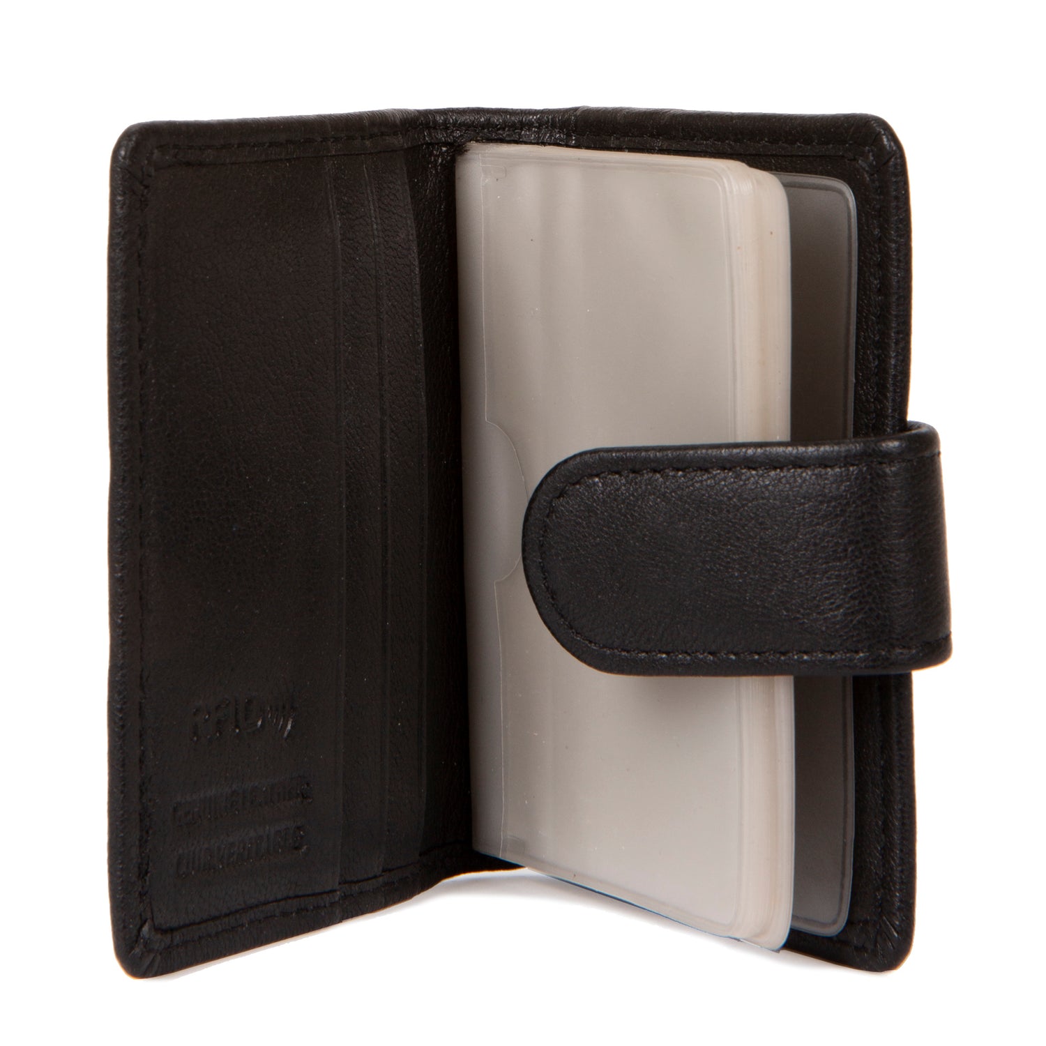 Leather RFID Credit Card Holder -  - 

        Tracker
      
