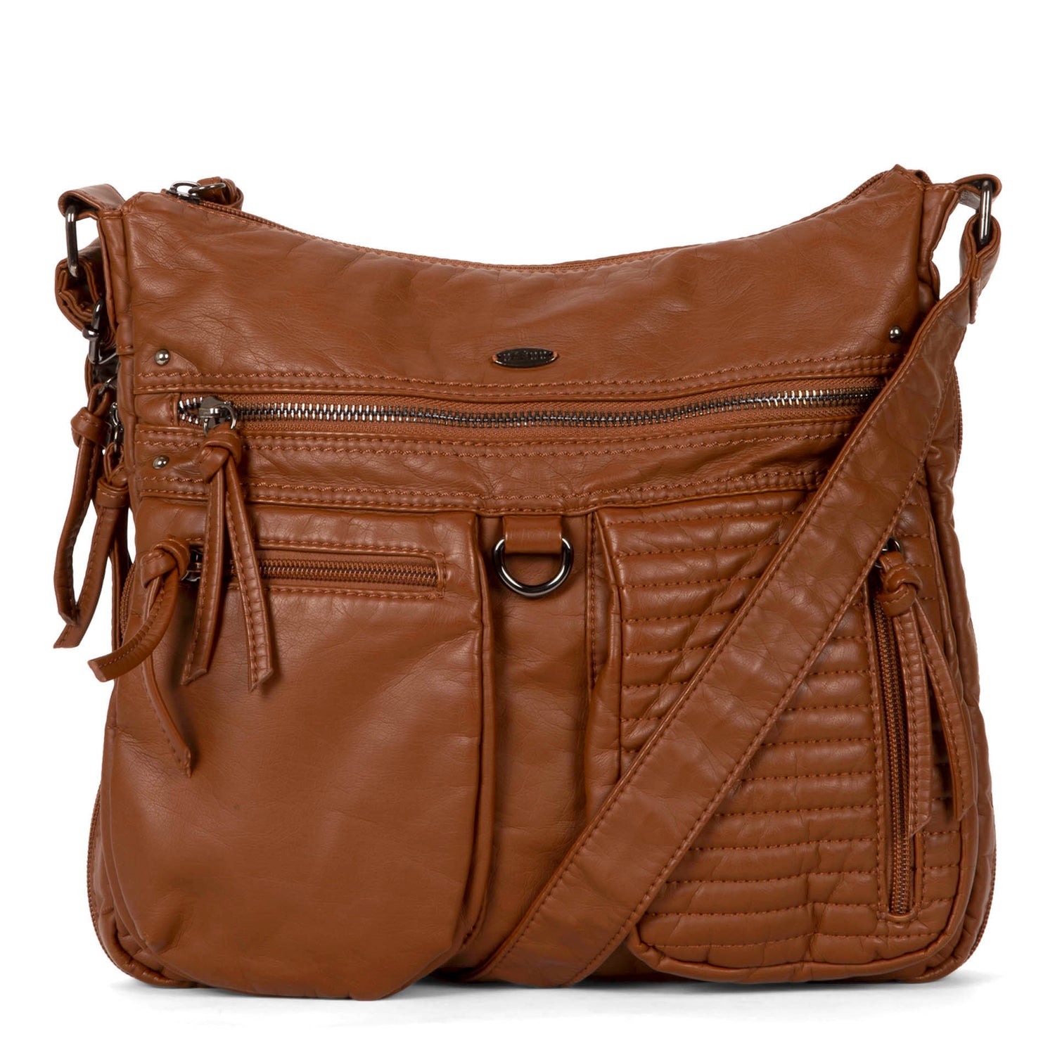 Medium Quilted Expandable Crossbody with Front Pockets - Bentley