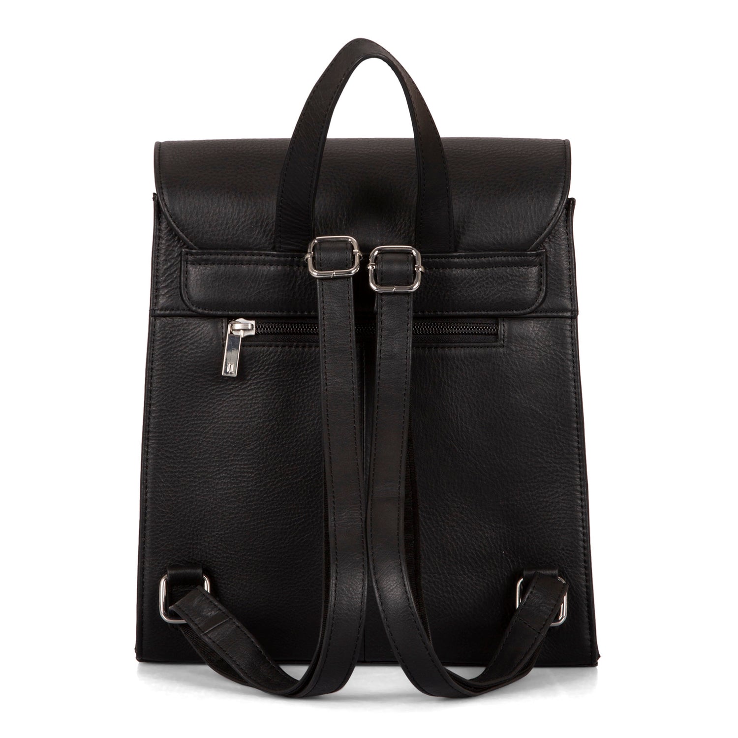 Leather RFID Flapover Fashion Backpack -  - 

        Pelle
      
