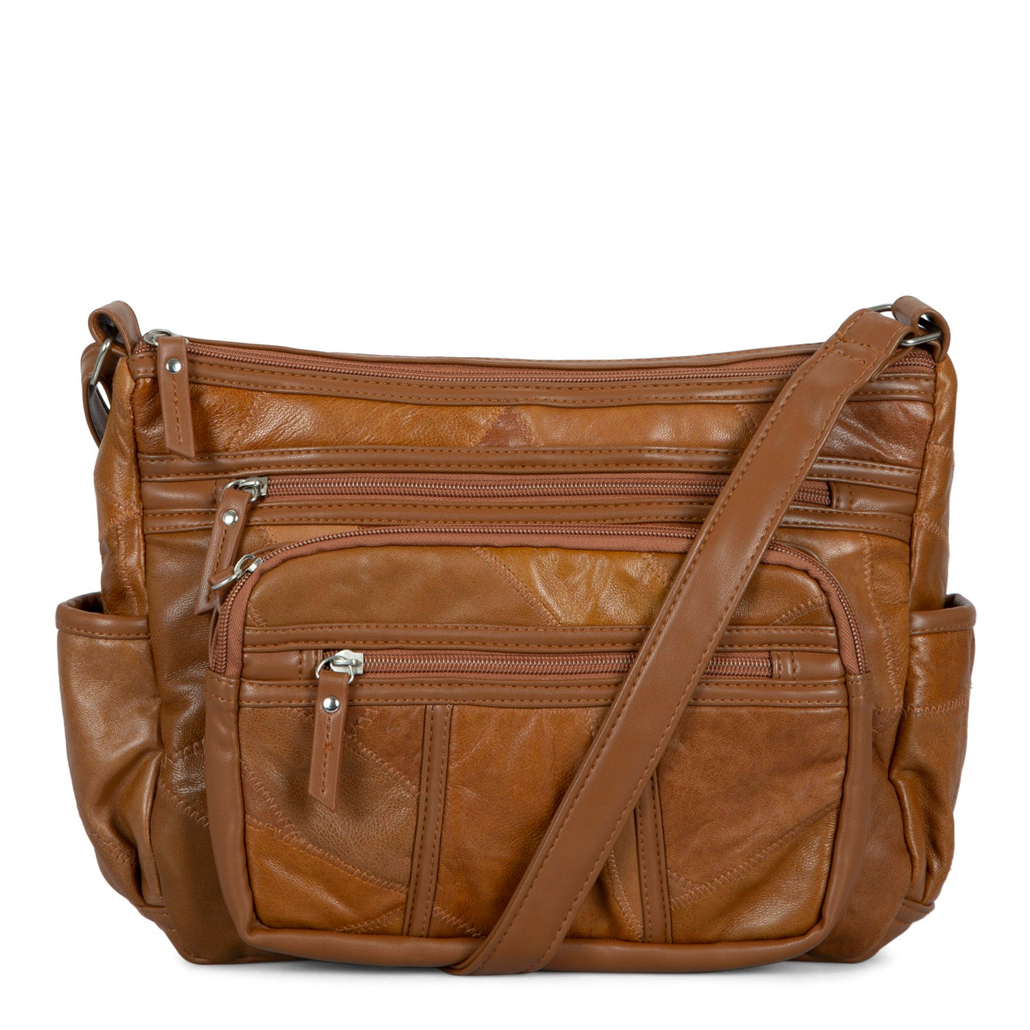 RFID Patch Leather Crossbody Handbag -  - 

        Bentley
      
