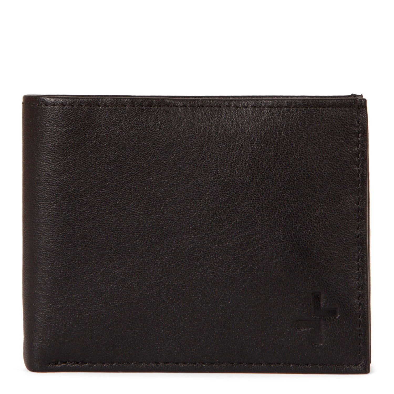 Leather RFID Bi-Fold Centre Wing with coin Pocket Wallet - Bentley