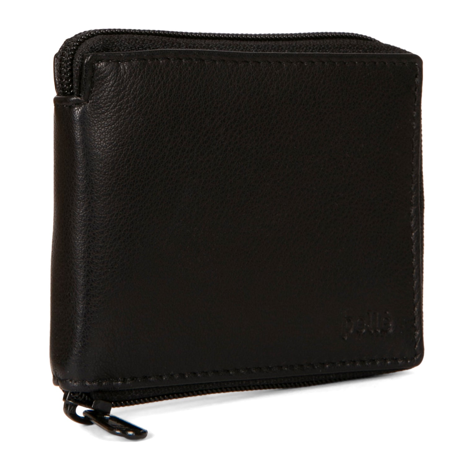 Leather Zip Around RFID Wallet -  - 

        Pelle
      
