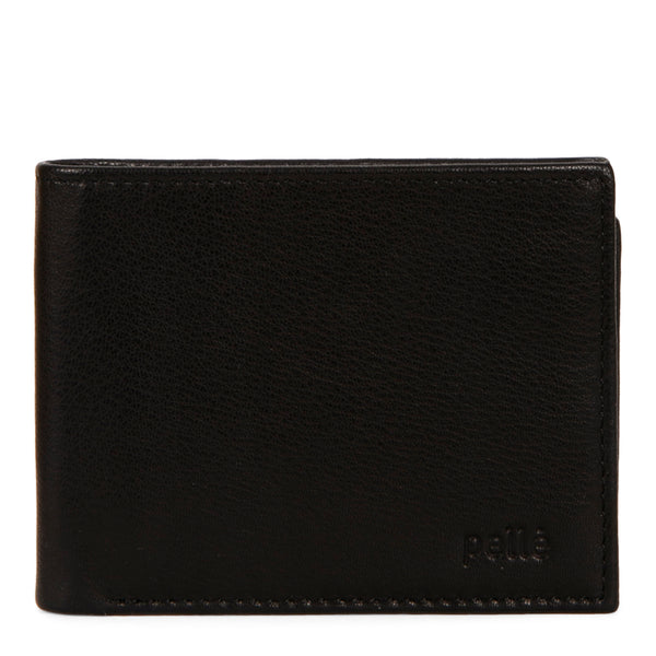 Leather Center Wing RFID Wallet - Bentley