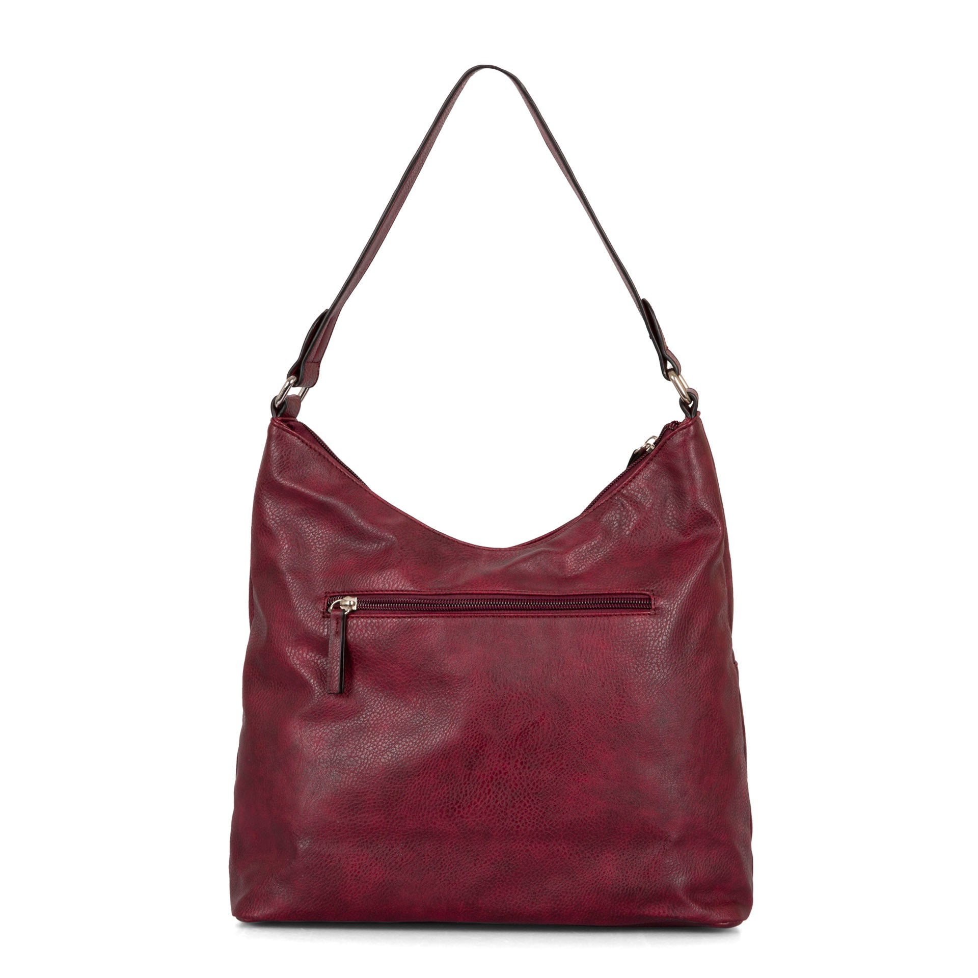 Ladies handbag leather bag clutch hobo bag shoulder bag red crossbody