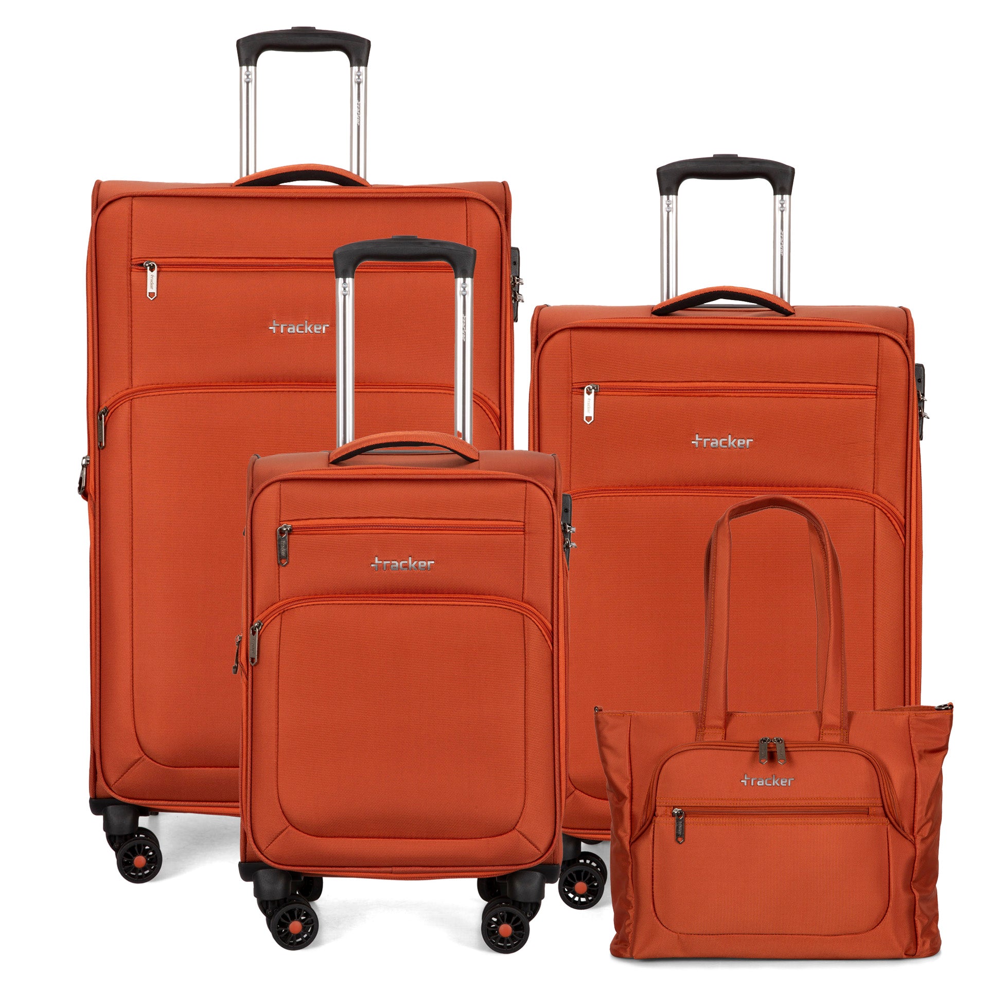 Verona 4-Piece Softside Luggage and Tote Bag Set